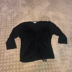 Black Tie Crop Top